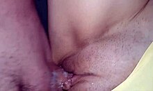 Delicious 10 creampies inside the young wife's shaved pussy