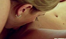 Anna and Simone share a loving moment together