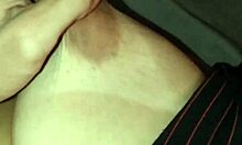 Invited for Netflix, she fell asleep on me. Secretly filmed her stunning natural tits.