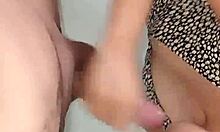 Latina whore gets fucked and sucks cock, then takes cumshot on her big ass in horny sex session