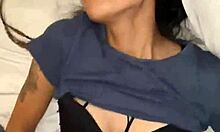 Skinny Latina Amateur Meredi Struggles with Monster Cock Friend