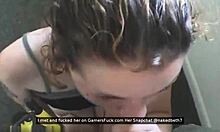 Ugly Pregnant Whore Gives Prison Blowjob