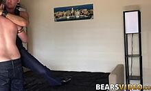 Young Cub Silver Steele Feels Intense Pleasure Riding Raw Monster Cock After Blowjob