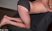 Sexy Mexican meets hairy friend part 1