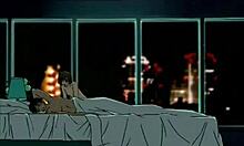 Hentai babe takes a hard pussy pounding in wild scene