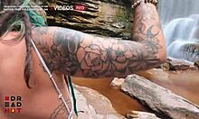 I got caught fucking in the waterfall with dread hot