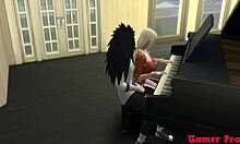 Shippuden Cap1- Madara Dominates Employee with Raw Anal Action