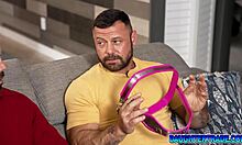 Stepdaughters Jc Wilds And Molly Little's Naughty Bathroom Fun