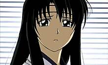 Hentai babe takes a hard pussy pounding in wild scene