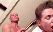 teen clamped in office chair, getting her tight ass fucked hard, wanna see more?