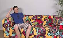 Young man fucks a horny slut