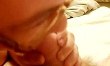 Watch this fat teen 18+ give a rimjob!