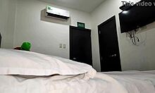 bet escalates with stepmother giving blowjob to juicy vagina