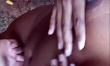 Feeling the passion with the cute latina in the favela