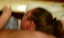 Watch this fat teen 18+ give a rimjob!