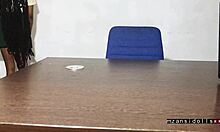 Ebony Babe In Skirt Teasing Outdoors