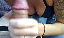 Blonde In Jeans Dates Friend With Close-Up Moment