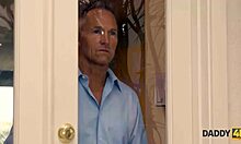 yo, check this athletic daddy4k guy banging son’s cute gf by the pool!