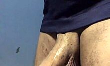 Ebony stepdaughter grips white stepdad's cock tight. Part 2 gets messy!