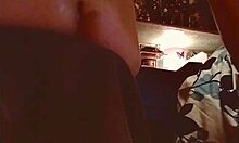 squirting orgasms multiple times with that blonde milf's big ass.