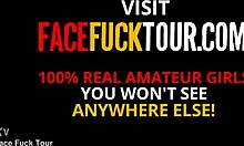 Rough throat fucking latina slut has face made for me to fuck