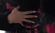 Is that slutty teen masturbating her pretty pussy?