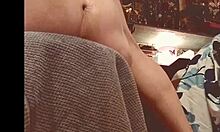 squirting orgasms multiple times with that blonde milf's big ass.