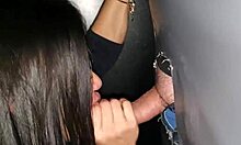 you ready for this monster cock in the glory hole?