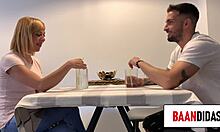 morbosa situation with hot blonde milf she met