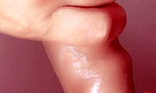 After the party, cute blonde teen sucks and fucks until the last drop of cum