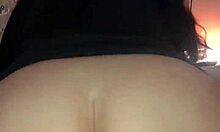 Latina rides boyfriend's dick in wet scene.