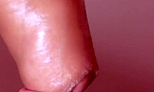 After the party, cute blonde teen sucks and fucks until the last drop of cum