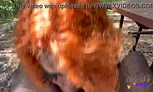 Fae And Cheta As Ash And Misty Fuck Hard On Forest Trail