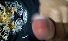 Latina Mature Woman Receiving Massage At Work