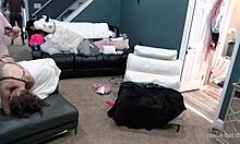 Hey, amateur swingers in fishnets are fucking hard in group sex! 😈