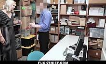 petite teen with blue eyes getting punished hard by fuckthief