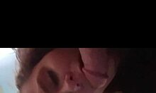 Early morning wood with a beautiful redhead bbw amateur