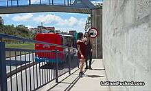 drilling that oily latina amateur everywhere 😏