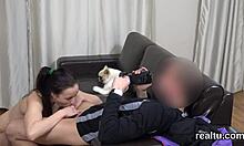 want to see the stunning czech teen seduced and penetrated in the supermarket?