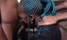 Wild college threesome with monster cocks in quick action 😈