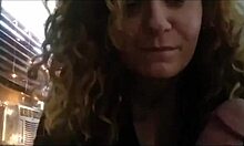 Early morning wood with a beautiful redhead bbw amateur