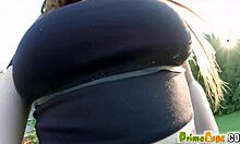 Curvy young girl with big tits