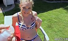 Hot Amateur Girlfriend Feels Intense Pleasure During Outdoor Anal Banging