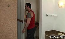 Teen Ladyboy Engages In Intense Ass Play