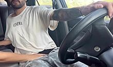 Public Fucking with My Anime-Loving Teen Friend in a Car