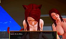 my new family redhead teen with small tits in casual homemade scene