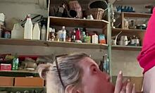 Guy Fucks Young Girl In Garage