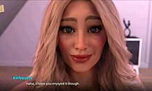 sexy petite blonde appears naked with big tits and ass