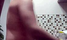 macho peladinho bends over for intense doggystyle fetish action in the kitchen