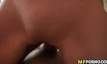 Nerdy latina with glasses gets banged in pov by friend